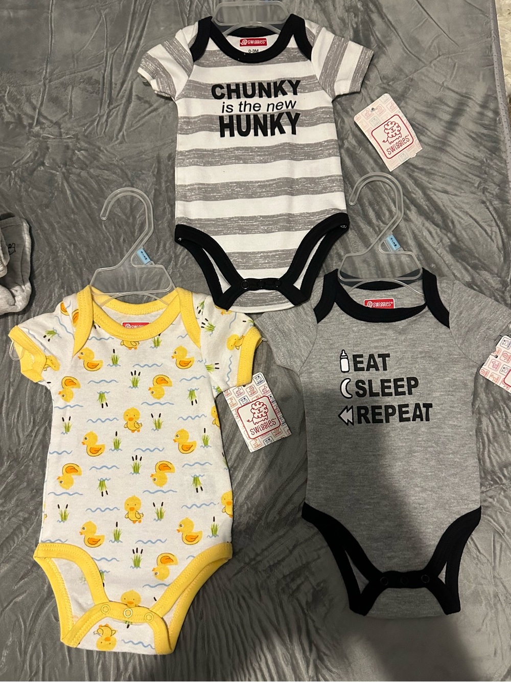 5/$25 NWT Unisex onesie bundle